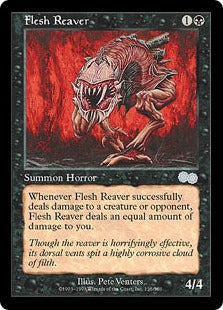 [136]【EN】肉裂き怪物/Flesh Reaver【USG】[U][黒]