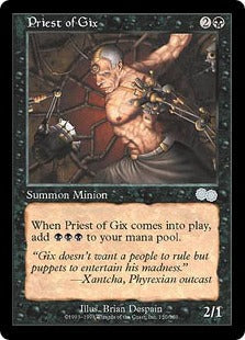 [150]【EN】ギックスの僧侶/Priest of Gix【USG】[U][黒]