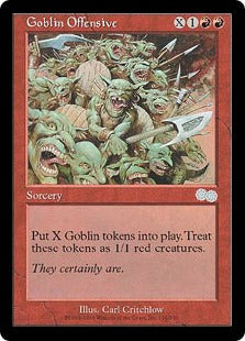 [192]【EN】ゴブリンの攻勢/Goblin Offensive【USG】[U][赤]