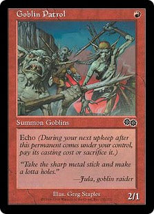 [193]【JP】ゴブリン巡視部隊/Goblin Patrol【USG】[C][赤]