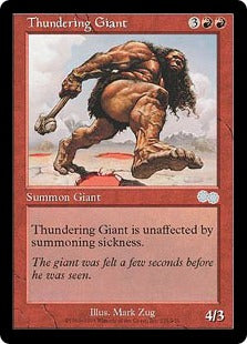 [221]【EN】轟きの巨人/Thundering Giant【USG】[U][赤]