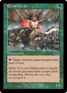 [247]【EN】エルフの牧人/Elvish Herder【USG】[C][緑]