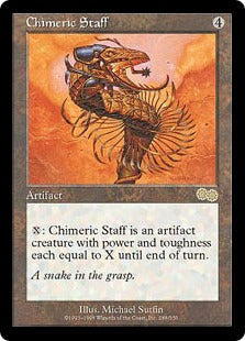 [288]【EN】キマイラ杖/Chimeric Staff【USG】[R][茶]