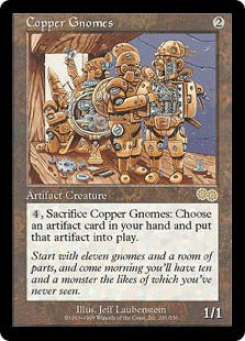 [291]【JP】銅のノーム/Copper Gnomes【USG】[R][茶]
