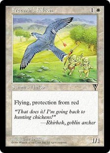 [005]【EN】フリーウィンド・ファルコン/Freewind Falcon【VIS】[C][白]