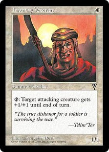 [009]【EN】歴戦の歩兵/Infantry Veteran【VIS】[C][白]