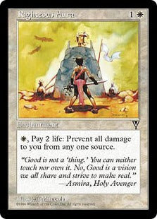 [020]【JP】正義のオーラ/Righteous Aura【VIS】[C][白]