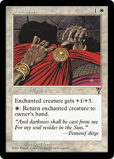 [021]【EN】太陽の外套留め/Sun Clasp【VIS】[C][白]