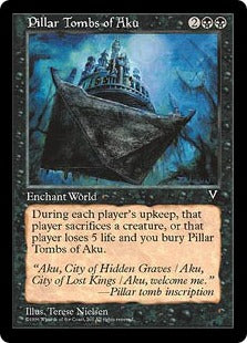 [067]【EN】アクーの柱状墳墓/Pillar Tombs of Aku【VIS】[R][黒]