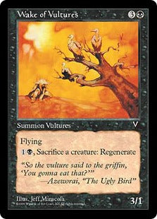 [074]【EN】貪欲な禿鷹/Wake of Vultures【VIS】[C][黒]