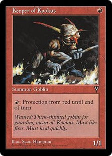 [085]【EN】クークズの番人/Keeper of Kookus【VIS】[C][赤]