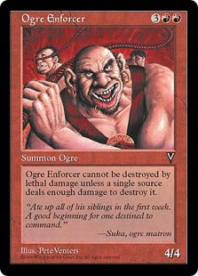 [089]【EN】オーガの処罰者/Ogre Enforcer【VIS】[R][赤]