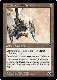 [146]【EN】鉄の心臓のキマイラ/Iron-Heart Chimera【VIS】[U][茶]
