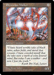 [152]【JP】ファイレクシアの歩行機械/Phyrexian Walker【VIS】[C][茶]