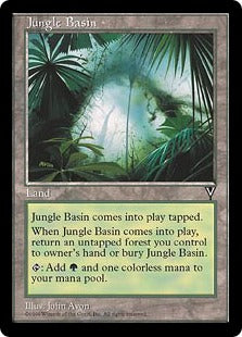 [164]【EN】ジャングルの盆地/Jungle Basin【VIS】[U][土地]