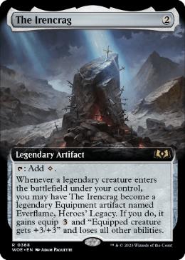 [368]【EN】■拡張アート■アイレンクラッグ/The Irencrag【WOE】[R][茶]