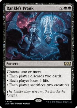 [102]【EN】ランクルのいたずら/Rankle's Prank【WOE】[R][黒]