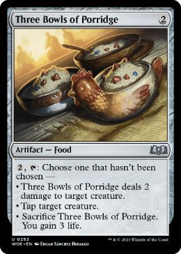 [253]【EN】三杯のおかゆ/Three Bowls of Porridge【WOE】[U][茶]