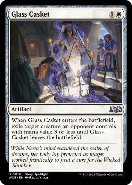 [016]【EN】【FOIL】ガラスの棺/Glass Casket【WOE】[U][白]