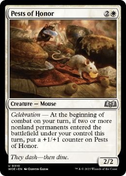 [310]【EN】【FOIL】名誉の害獣/Pests of Honor【WOE】[U][白]