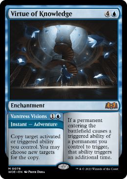 [076]【EN】【FOIL】知識の徳目/Virtue of Knowledge【WOE】[M][青]