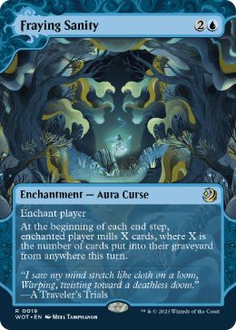 [019]【EN】正気減らし/Fraying Sanity【WOT】[R][青]