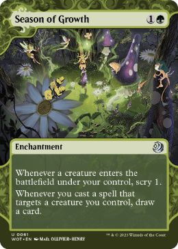 [061]【EN】成長の季節/Season of Growth【WOT】[U][緑]