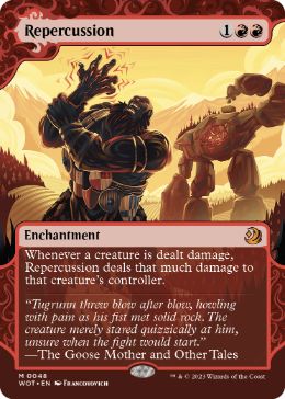 [048]【EN】【FOIL】反動/Repercussion【WOT】[M][赤]