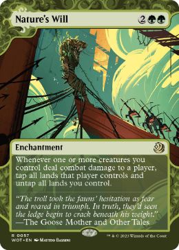[057]【EN】【FOIL】自然の意志/Nature's Will【WOT】[R][緑]