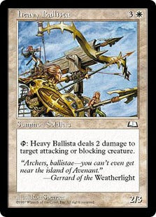 [017]【EN】重バリスタ部隊/Heavy Ballista【WTH】[C][白]