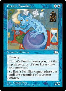 [038]【JP】アーテイの使い魔/Ertai's Familiar【WTH】[R][青]