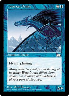 [055]【JP】トレイリアのドレイク/Tolarian Drake【WTH】[C][青]