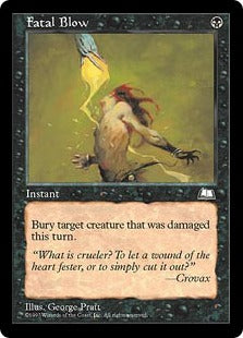 [067]【JP】命取り/Fatal Blow【WTH】[C][黒]