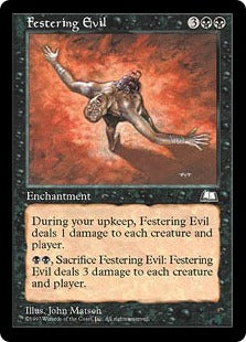 [068]【EN】悪のただれ/Festering Evil【WTH】[U][黒]