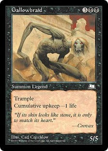 [070]【JP】ガロウブレイド/Gallowbraid【WTH】[R][黒]