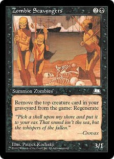 [087]【JP】腐肉あさりのゾンビ/Zombie Scavengers【WTH】[C][黒]