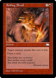 [092]【JP】血のたぎり/Boiling Blood【WTH】[C][赤]