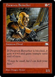 [097]【EN】ドワーフの狂戦士/Dwarven Berserker【WTH】[C][赤]