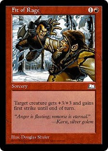 [102]【JP】激昂/Fit of Rage【WTH】[C][赤]