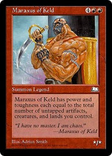 [111]【JP】ケルドのマラクザス/Maraxus of Keld【WTH】[R][赤]