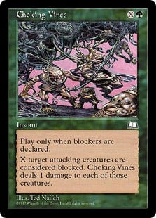 [123]【JP】窒息ツタ/Choking Vines【WTH】[C][緑]