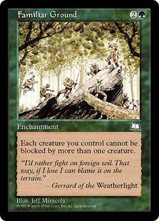 [127]【JP】地元の利/Familiar Ground【WTH】[U][緑]