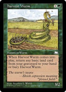 [130]【JP】収穫のワーム/Harvest Wurm【WTH】[C][緑]