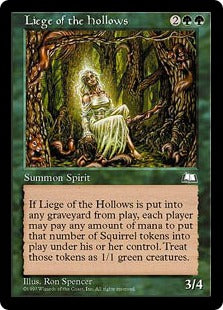 [131]【JP】うろの下僕/Liege of the Hollows【WTH】[R][緑]