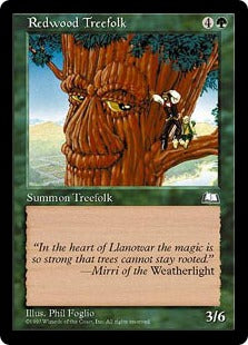 [138]【JP】レッドウッド・ツリーフォーク/Redwood Treefolk【WTH】[C][緑]