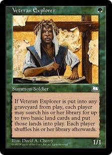 [144]【JP】老練の探険者/Veteran Explorer【WTH】[U][緑]