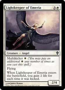 [012]【EN】【FOIL】エメリアの光守り/Lightkeeper of Emeria【WWK】[U][白]