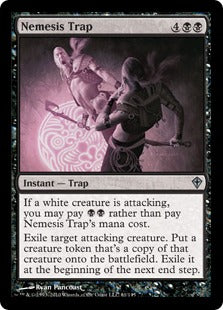 [061]【EN】【FOIL】応報の罠/Nemesis Trap【WWK】[U][黒]