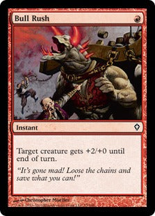[073]【EN】【FOIL】雄牛の猛進/Bull Rush【WWK】[C][赤]