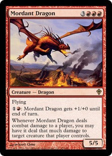 [085]【EN】焼酸のドラゴン/Mordant Dragon【WWK】[R][赤]